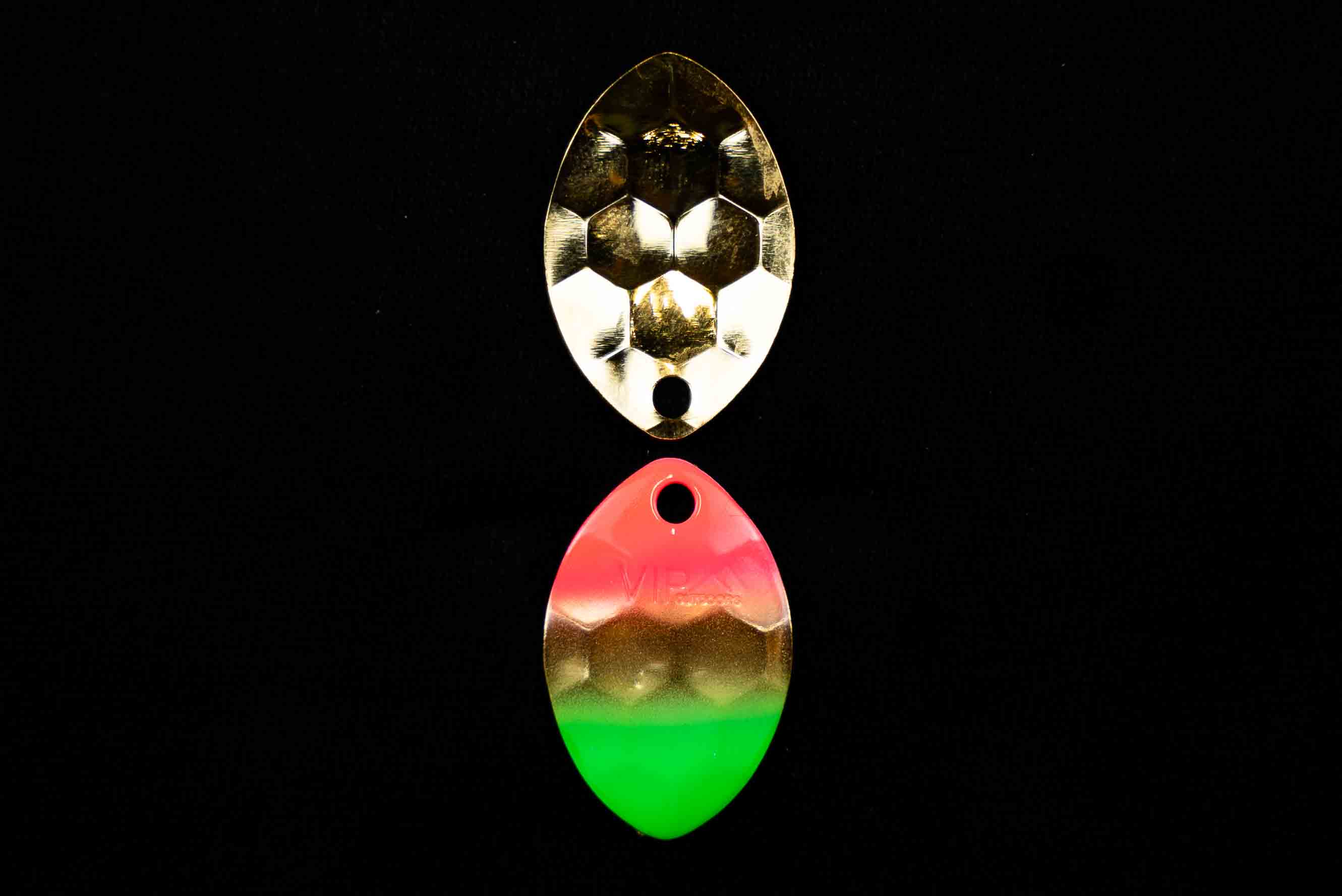 #3.5 Cascade "Gold Mex Flag" Spinner Blade (single blade)