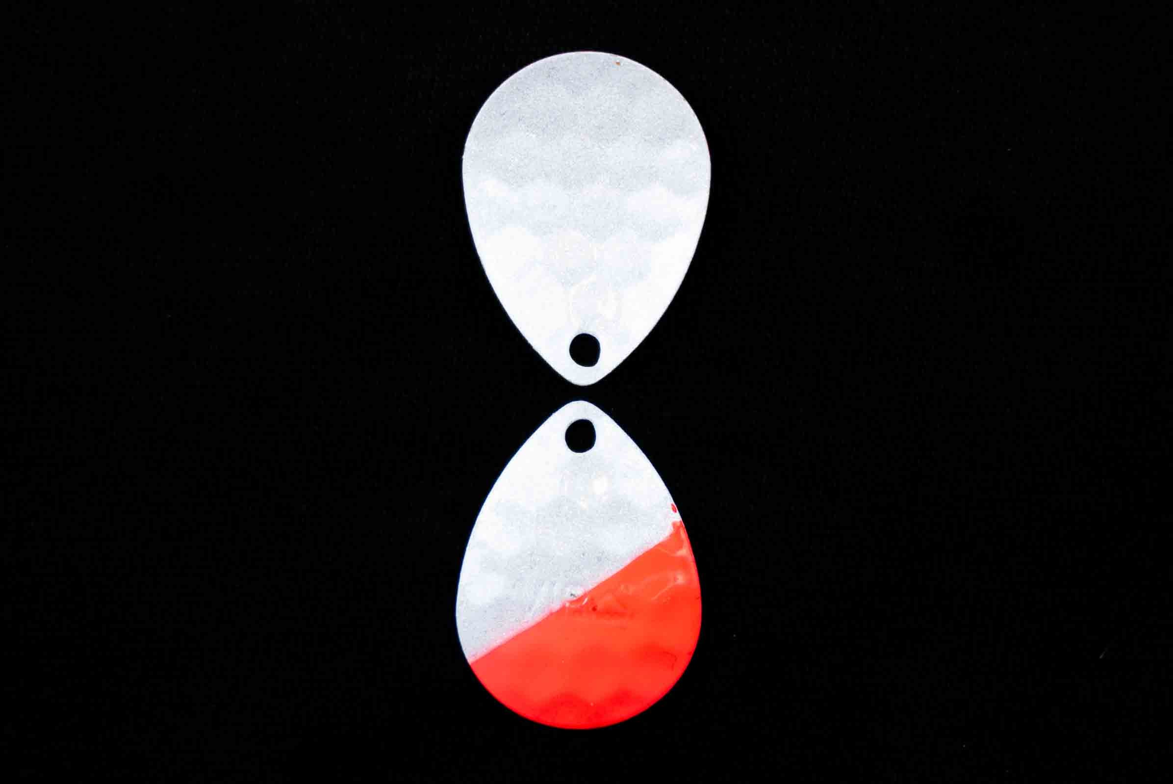 #3.5 Colorado "White Back Coast Guard" Spinner Blade (single blade)