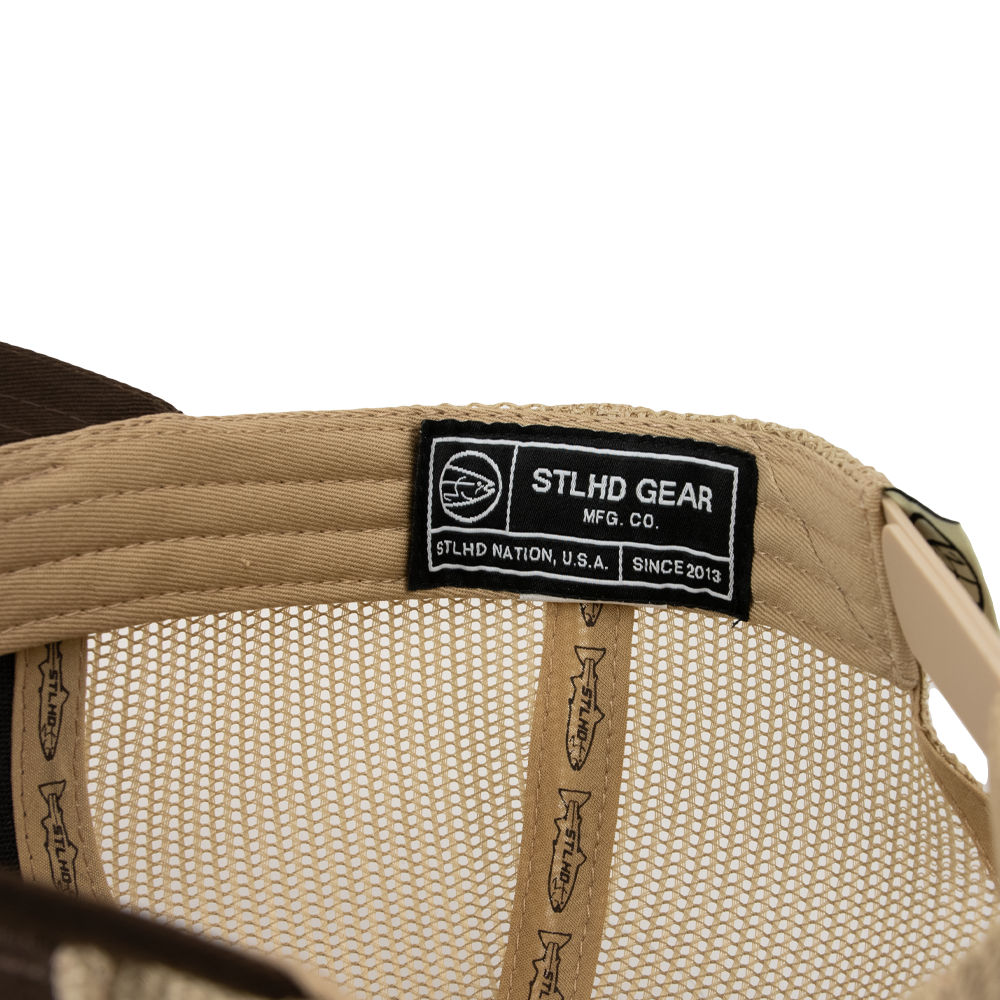 STLHD Steelhide Brown/Khaki Hat
