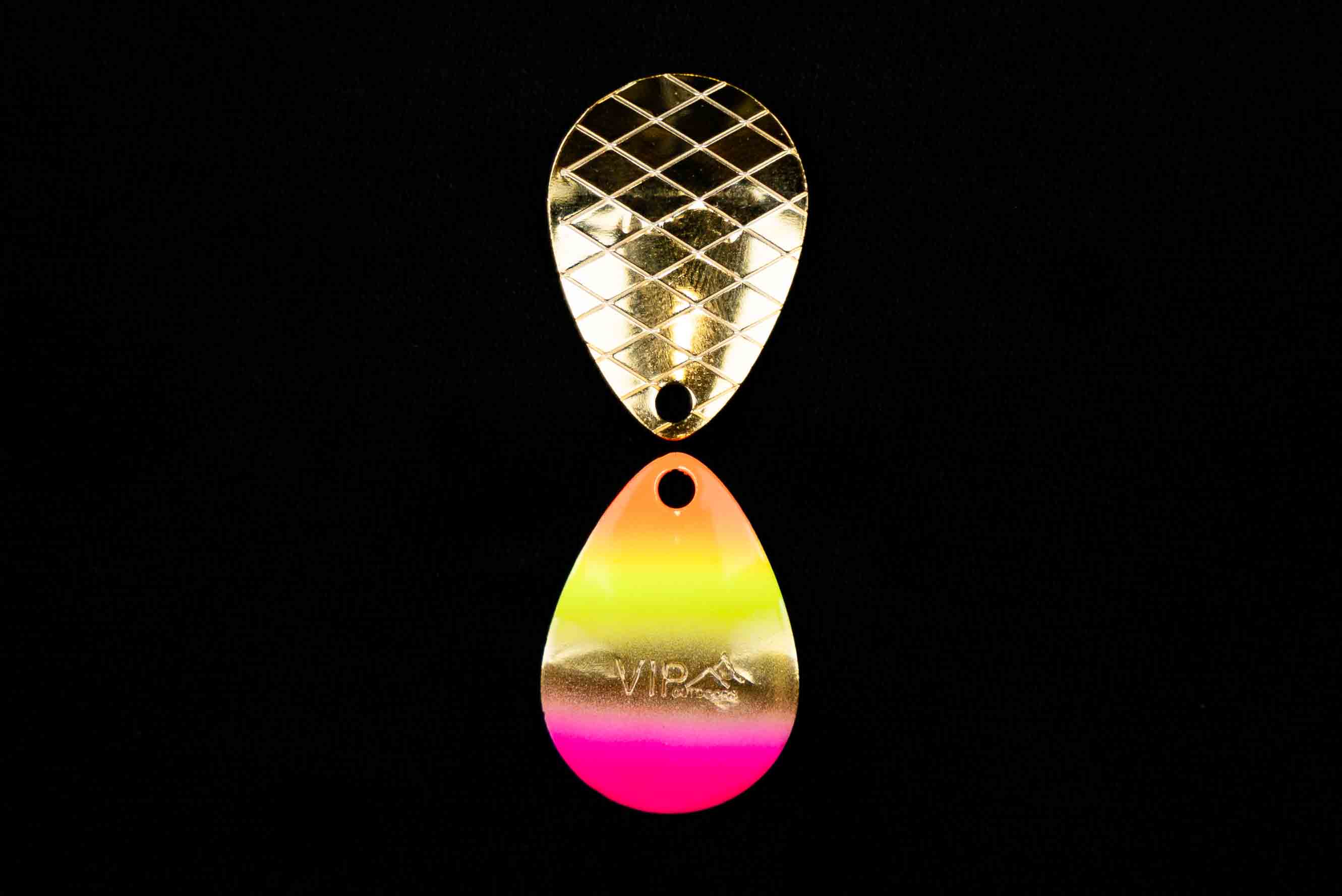 #3.5 BV Deep Cup "Gold Pink TR" Spinner Blade (Single Blade)