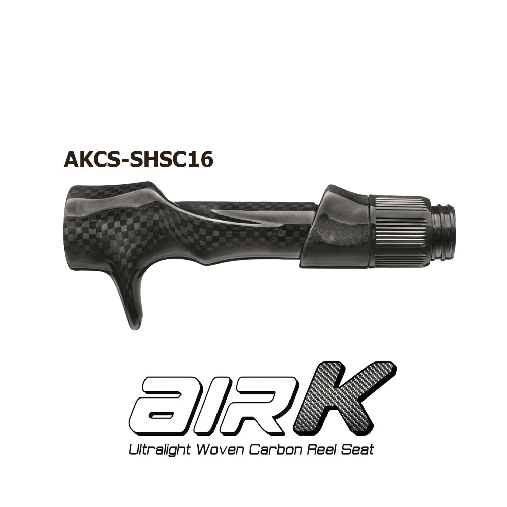 Seaguide air-K™ Woven Carbon Casting Reel Seat AKCS