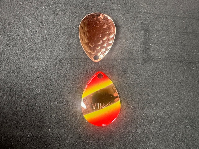 #3 Colorado "Copper Phoenix" Salmon Spinner Blade (Single Blade)