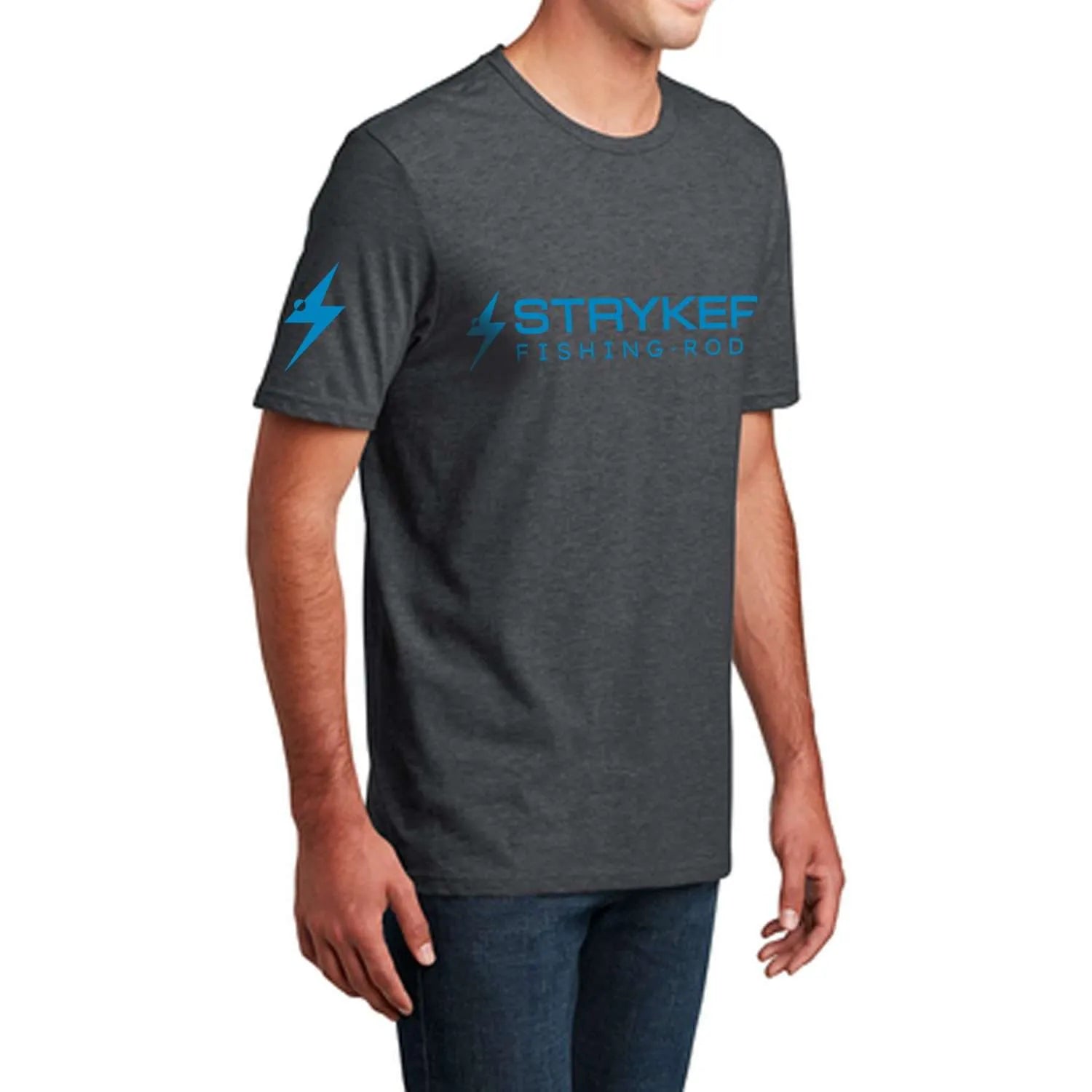 Tri-Blend Men’s Stryker Tee – Charcoal