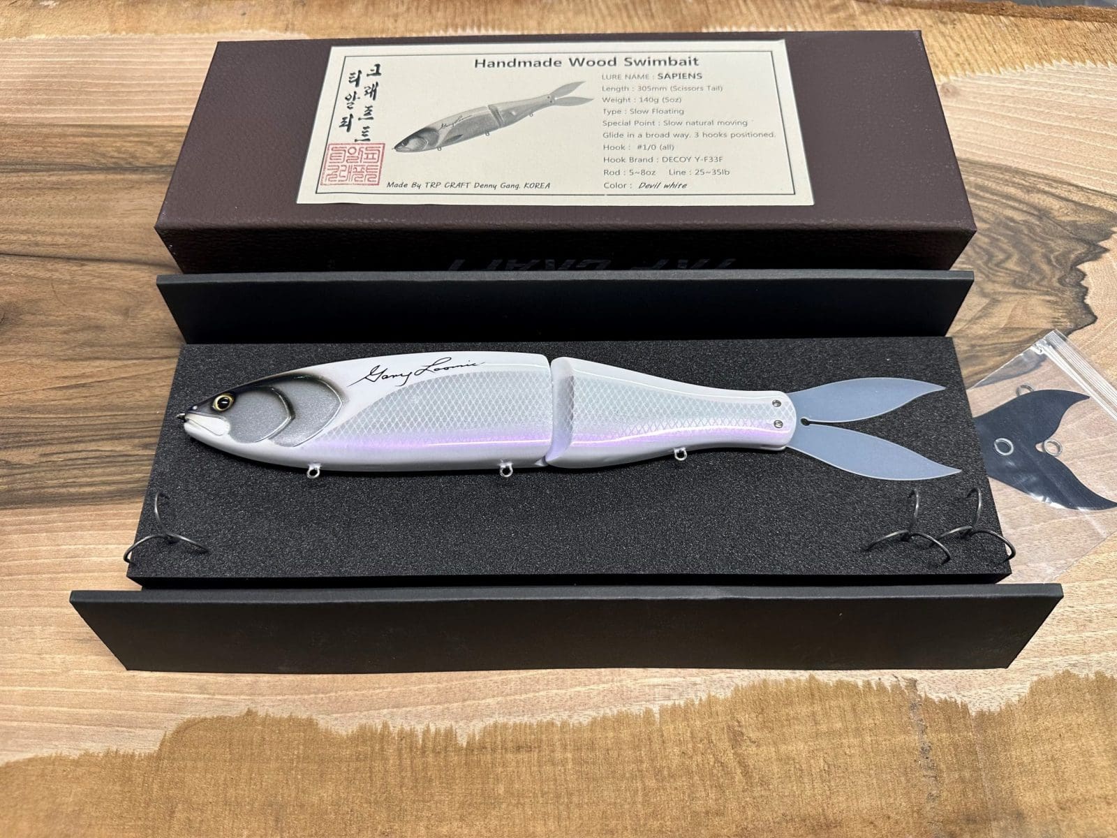 TRP Craft Sapiens Gary Loomis Signature Swimbait