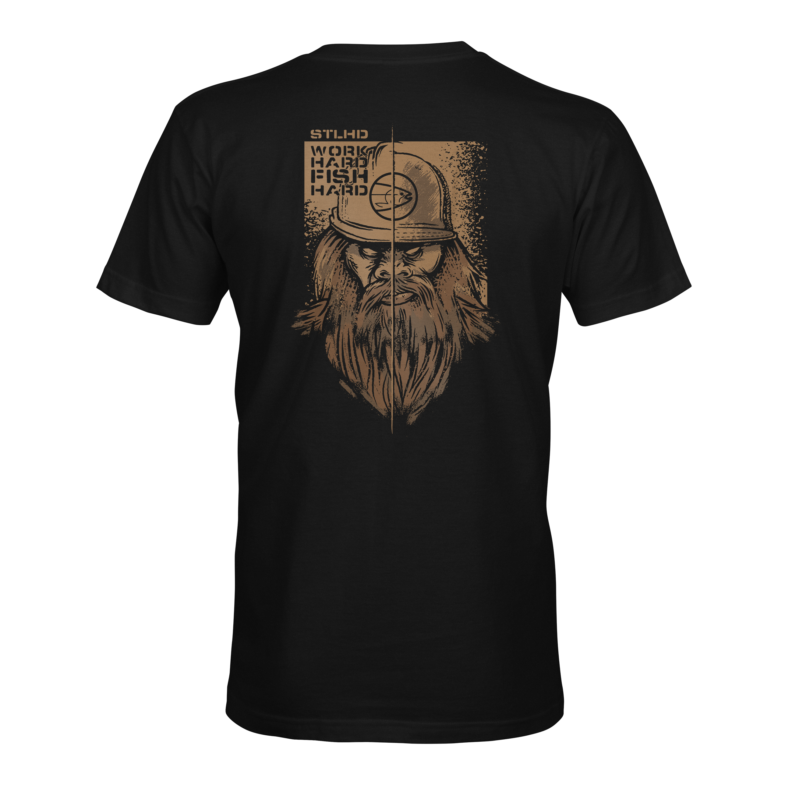 STLHD Men’s Work Hard Fish Hard T-Shirt