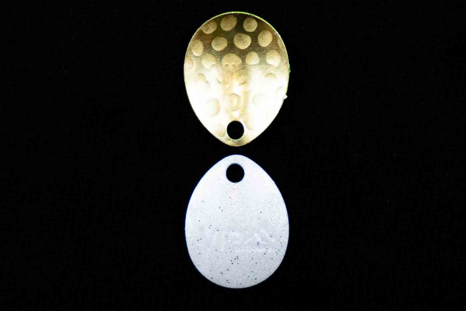 #1.5 Colorado "White Sparkles" Spinner Blade (Single Blade)