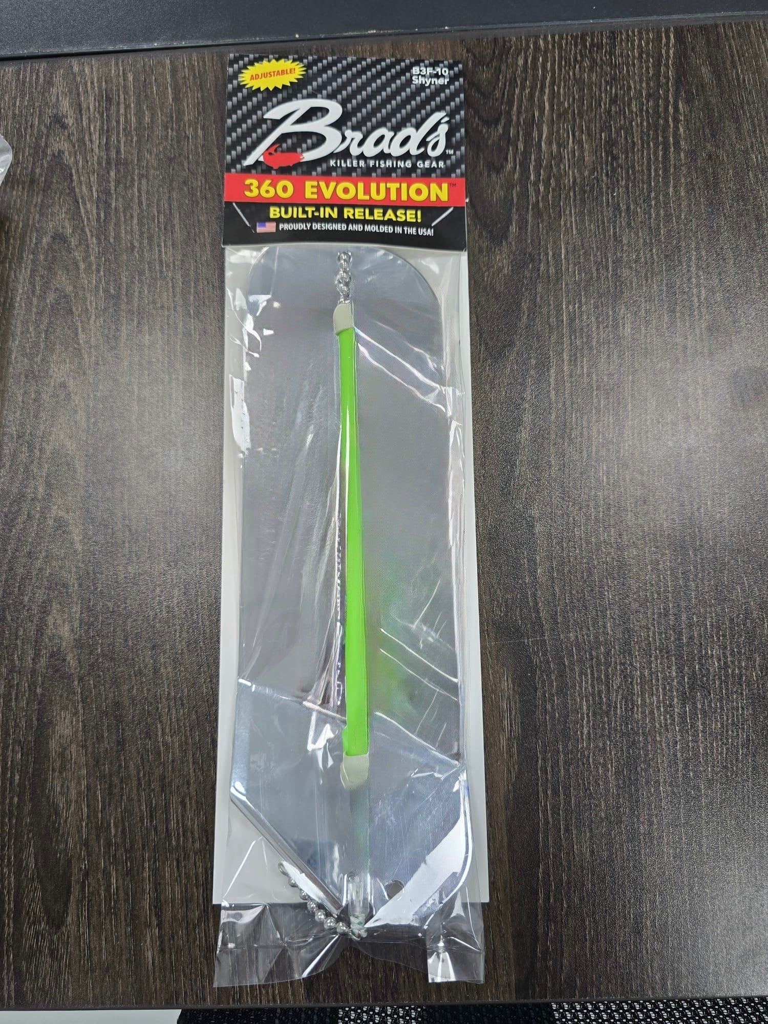 Brads Evolution Flasher Chrome "Shyner" NEW FOR 2025