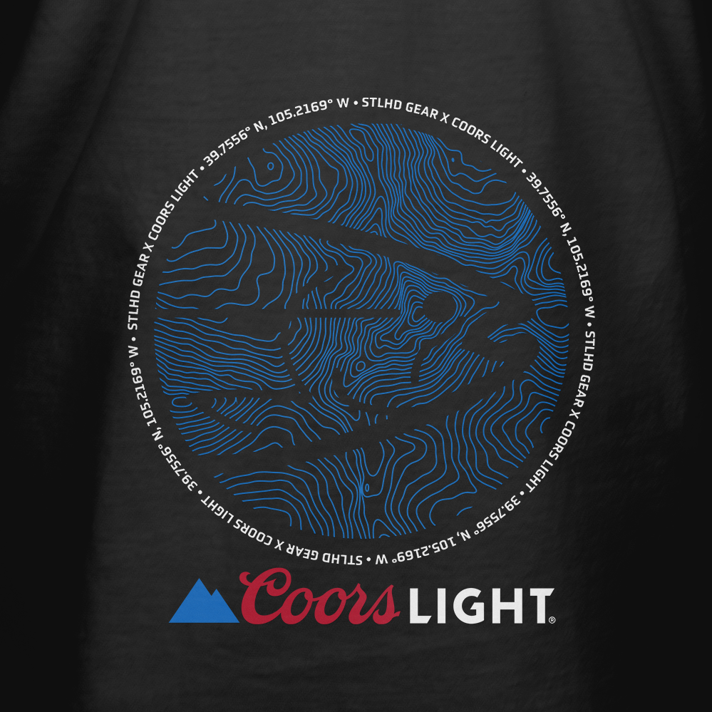 STLHD Men’s X Coors Light Coordinates Tee