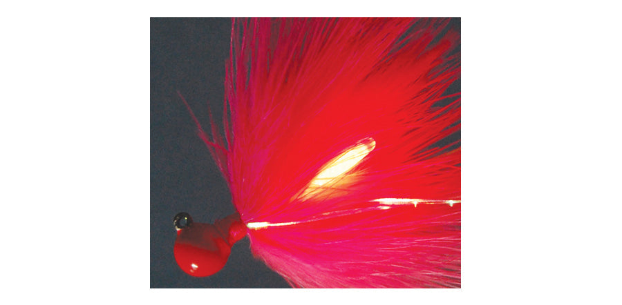 Fire Flies Marabou Flash Jigs #13