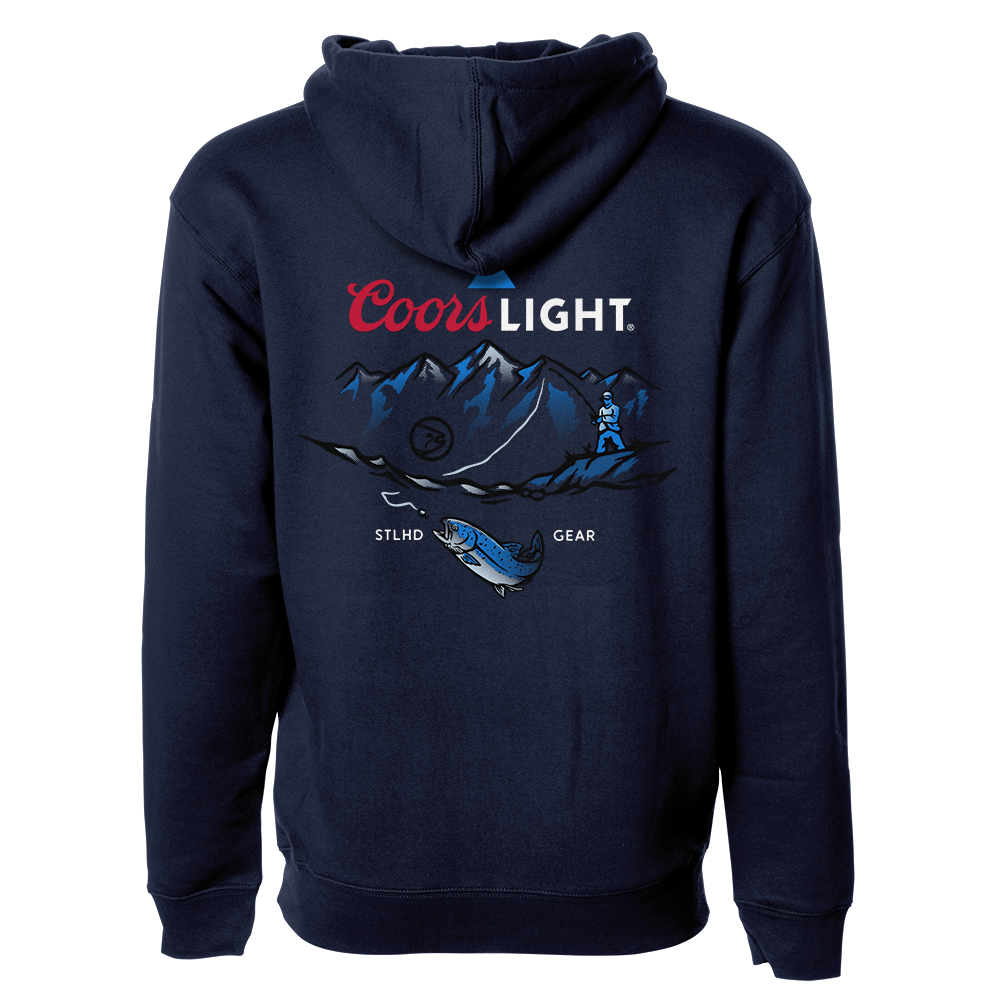 STLHD Men’s X Coors Light Streamside Premium Hoodie