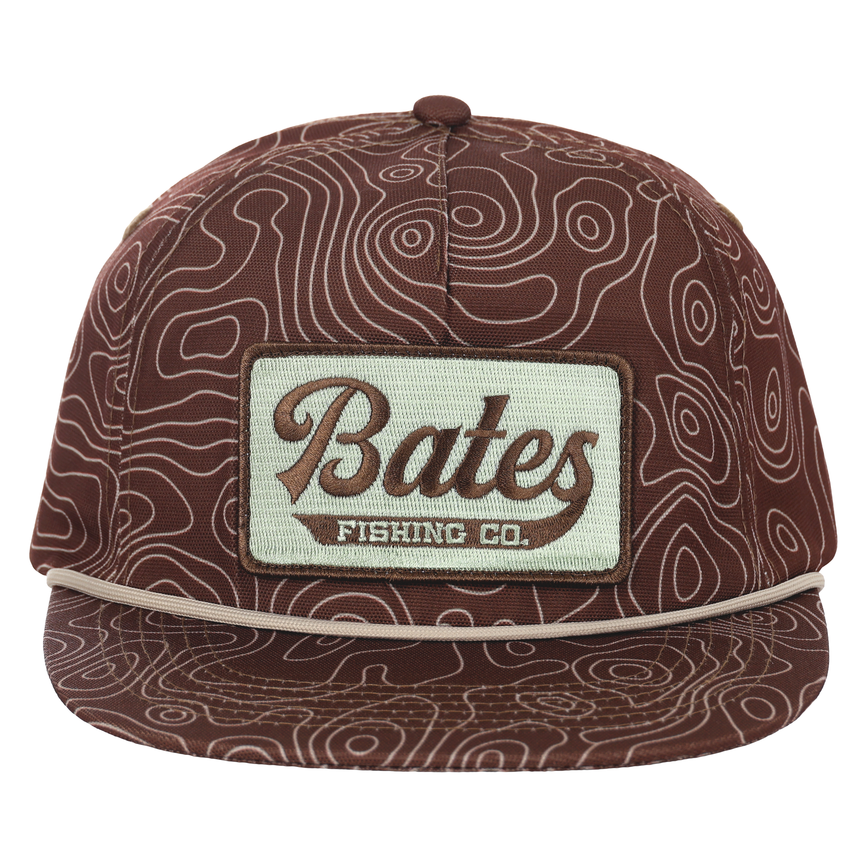 BATES BROWN TOPO ROPE HAT