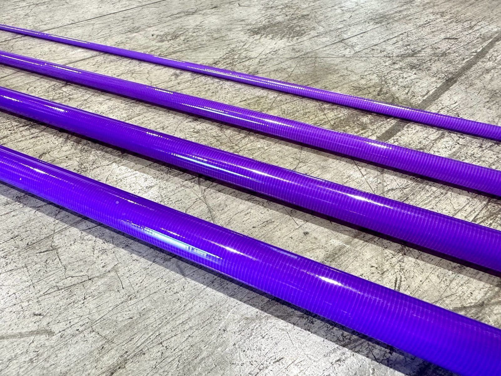 Purple Just Purple Iconoglass 8'6" 12wt