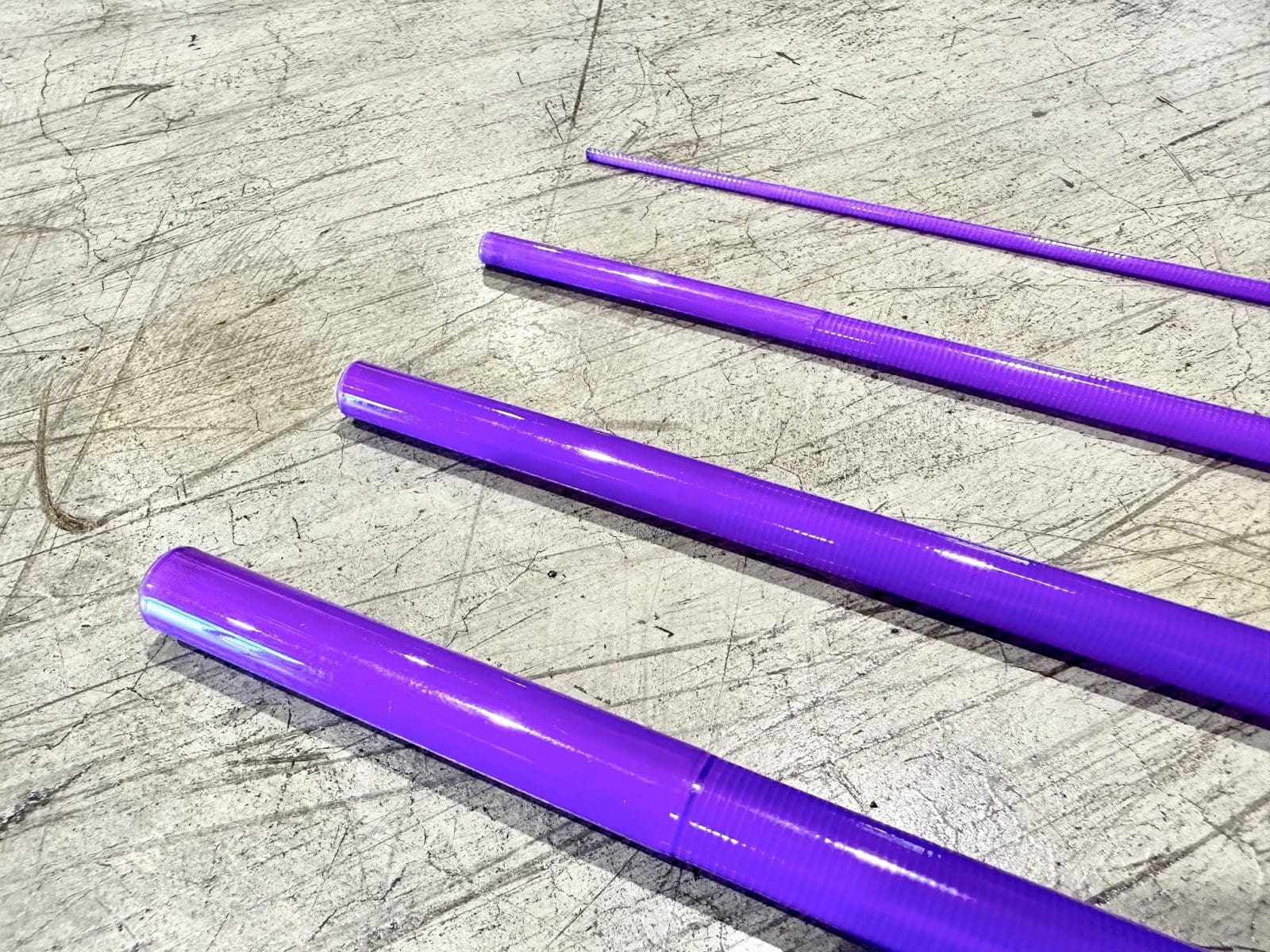 Purple Just Purple Iconoglass 8'6" 10wt