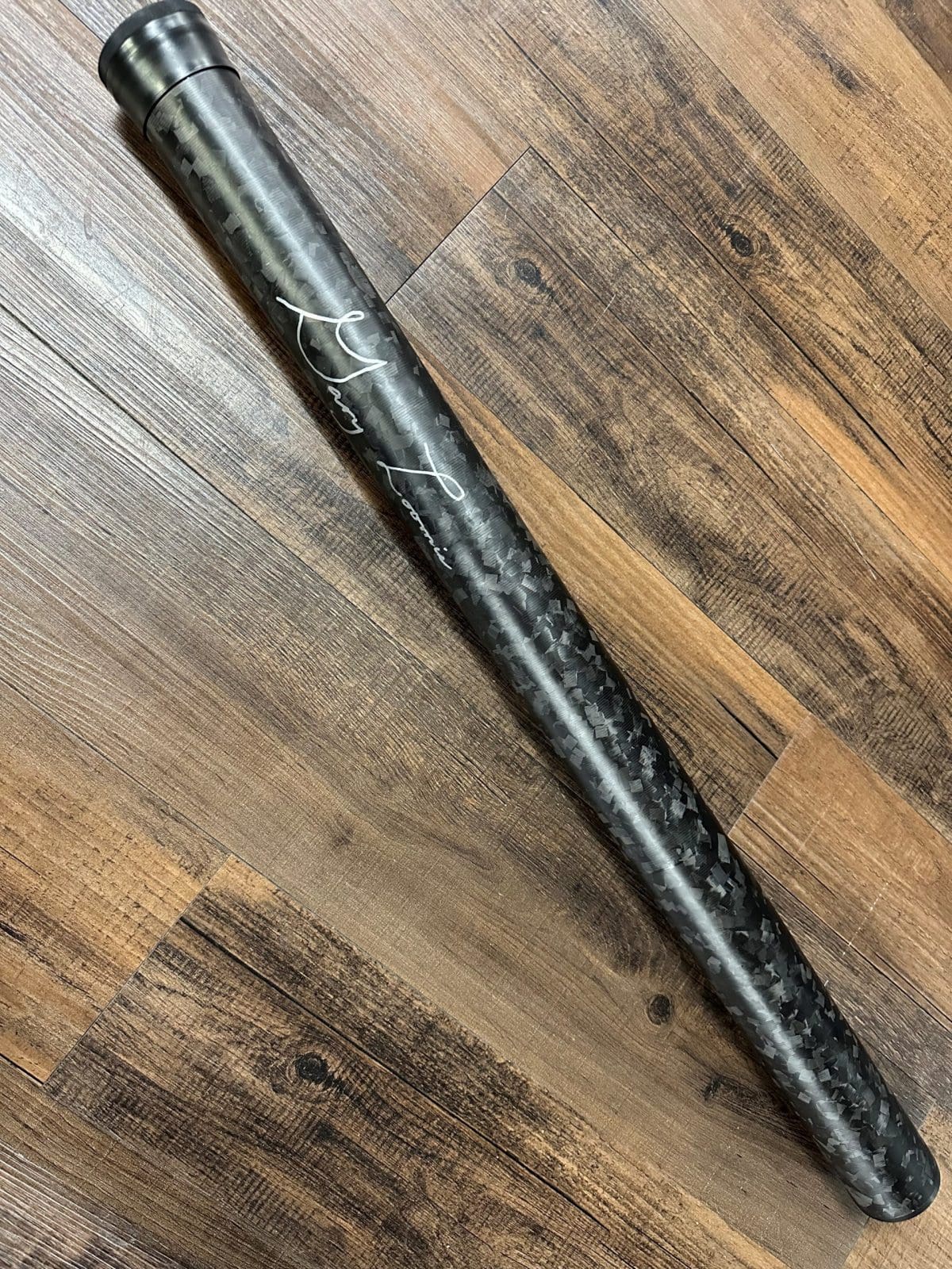 Limited Edition Signed Stealth Carbon Fly Rod Tube/Travel Case