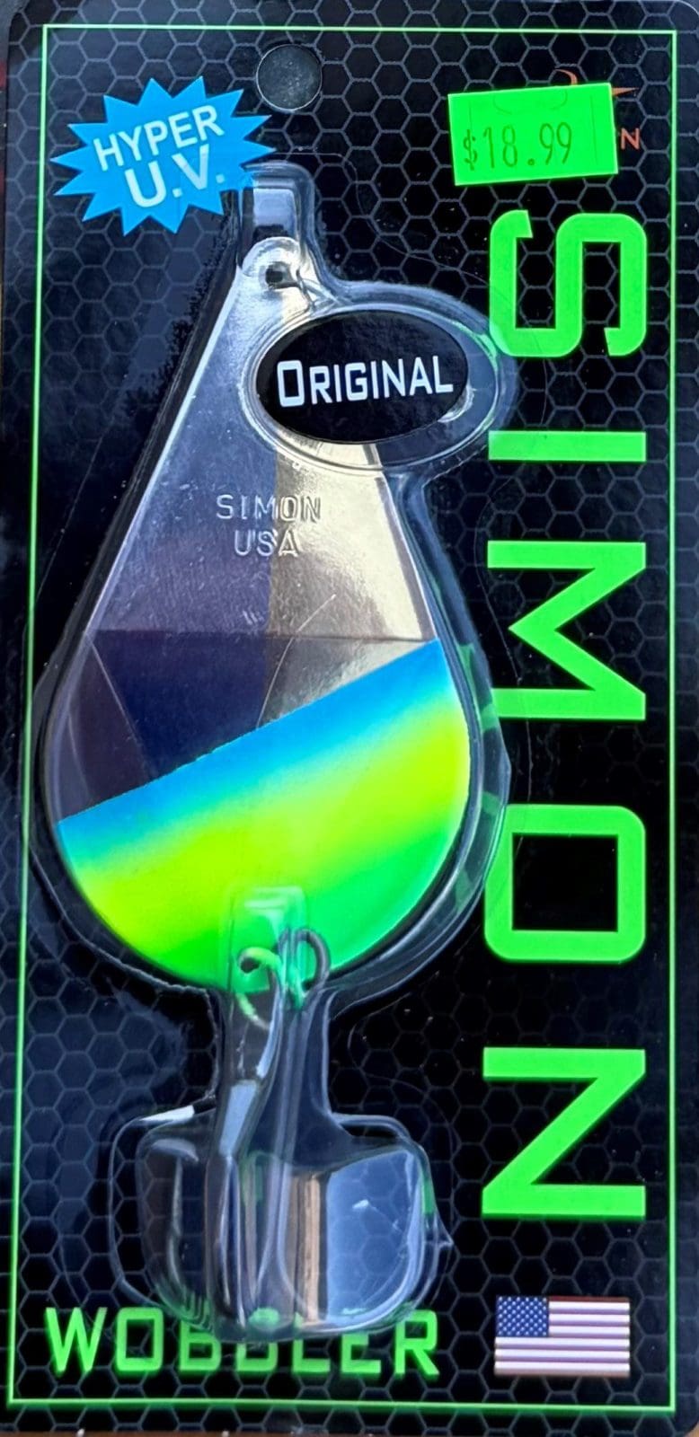 SIMON USA MADE WOBBLER - CUSTOM SOCAL